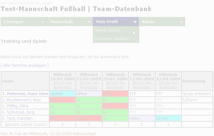 Team-Datenbank unter training.hamburg-beach.de